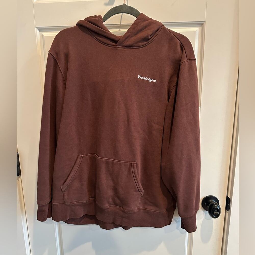 Bearded Goat Hoodie Sweatshirt